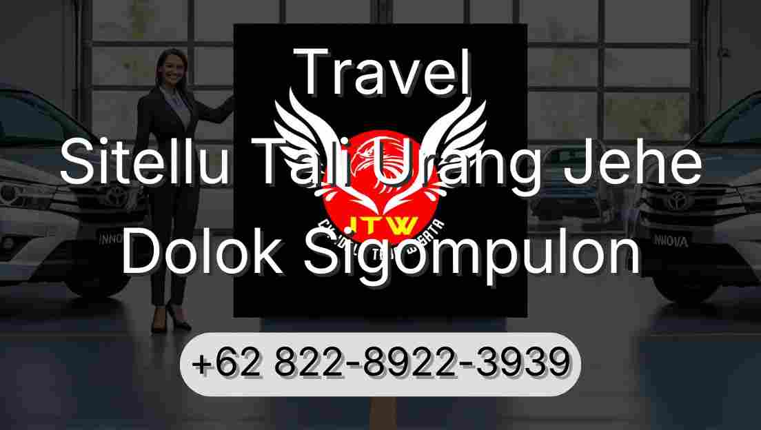Travel Sitellu Tali Urang Jehe Dolok Sigompulon