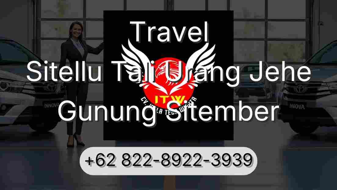 Travel Sitellu Tali Urang Jehe Gunung Sitember