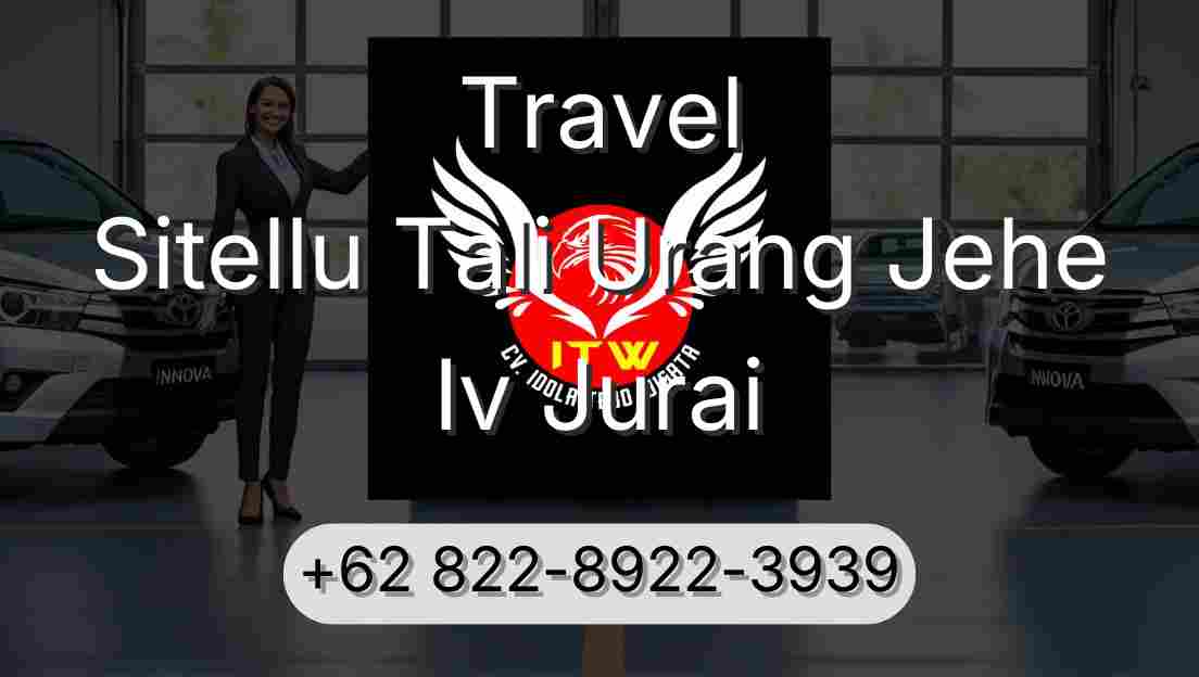 Travel Sitellu Tali Urang Jehe Iv Jurai