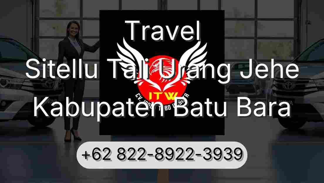 Travel Sitellu Tali Urang Jehe Kabupaten Batu Bara