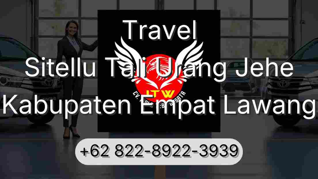 Travel Sitellu Tali Urang Jehe Kabupaten Empat Lawang