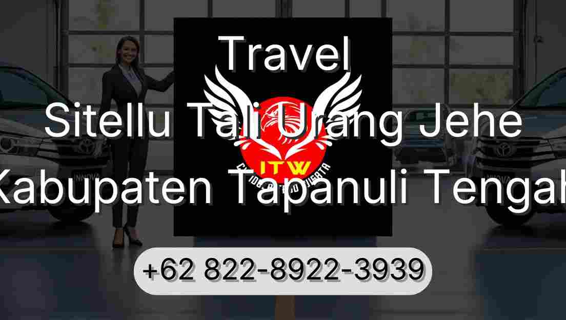 Travel Sitellu Tali Urang Jehe Kabupaten Tapanuli Tengah