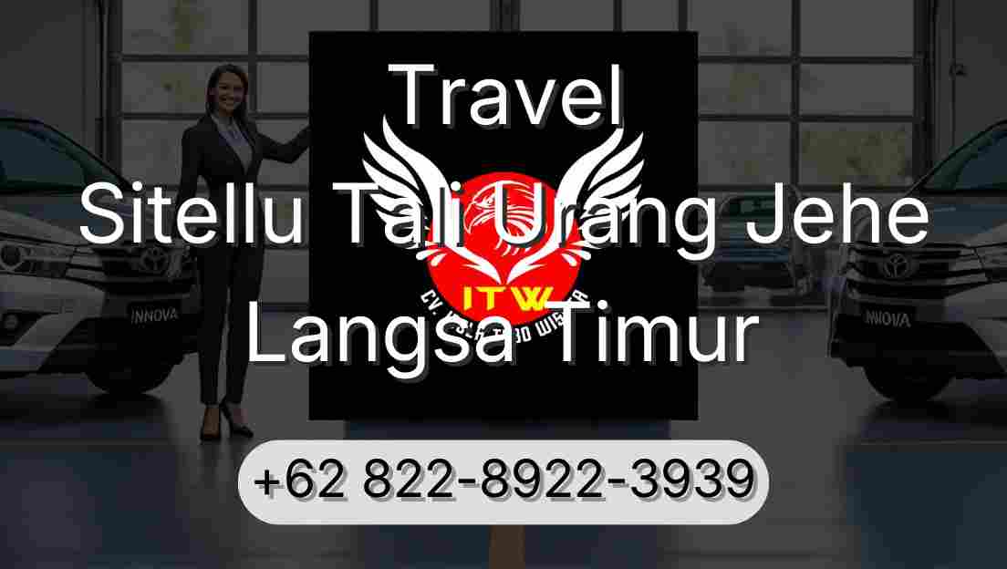 Travel Sitellu Tali Urang Jehe Langsa Timur