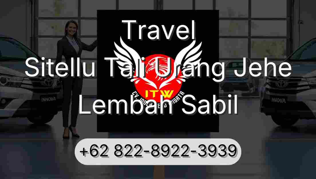 Travel Sitellu Tali Urang Jehe Lembah Sabil