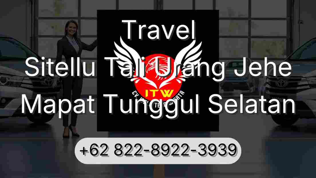 Travel Sitellu Tali Urang Jehe Mapat Tunggul Selatan