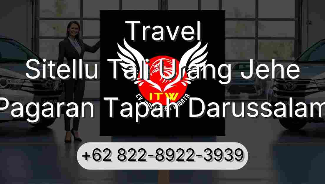 Travel Sitellu Tali Urang Jehe Pagaran Tapah Darussalam