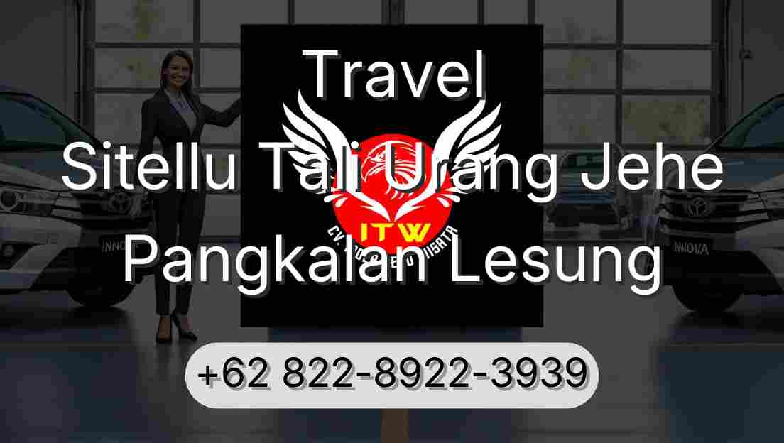 Travel Sitellu Tali Urang Jehe Pangkalan Lesung