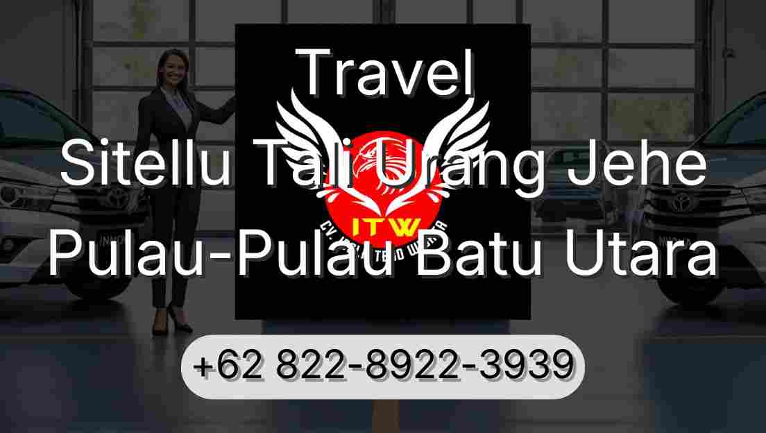 Travel Sitellu Tali Urang Jehe Pulau-Pulau Batu Utara