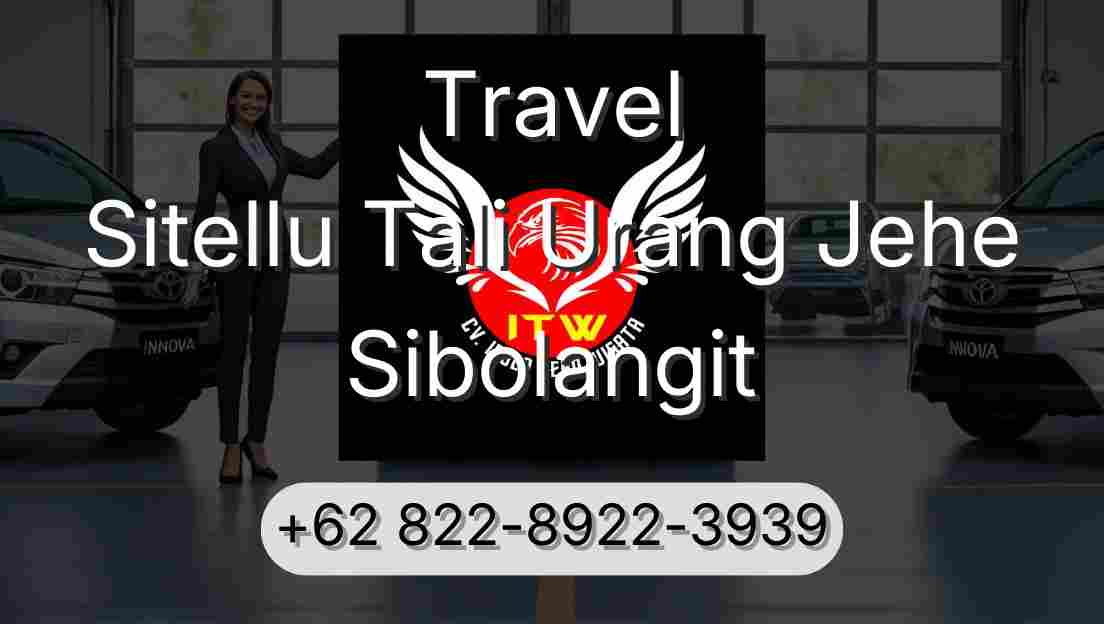 Travel Sitellu Tali Urang Jehe Sibolangit