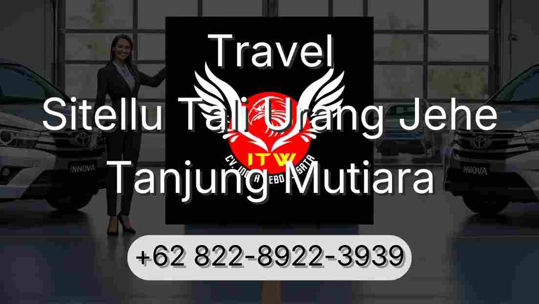 Travel Sitellu Tali Urang Jehe Tanjung Mutiara
