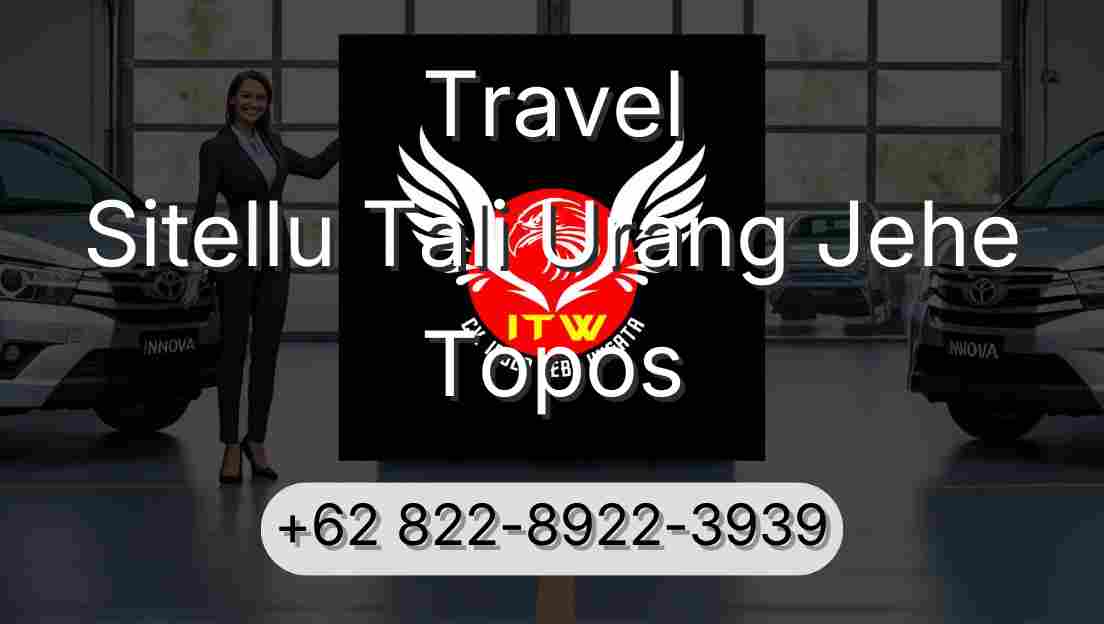 Travel Sitellu Tali Urang Jehe Topos