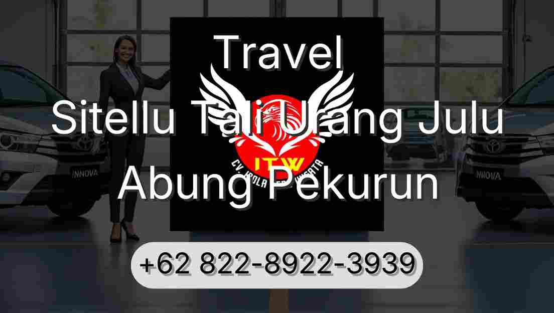Travel Sitellu Tali Urang Julu Abung Pekurun