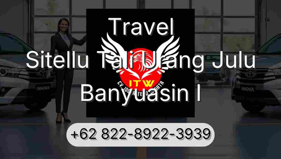 Travel Sitellu Tali Urang Julu Banyuasin I