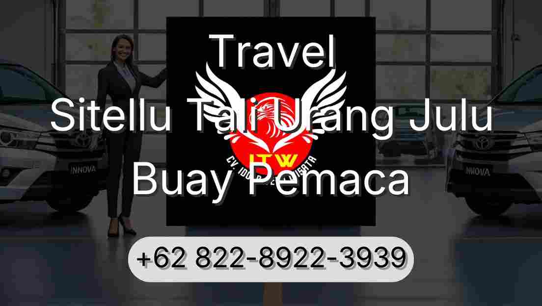 Travel Sitellu Tali Urang Julu Buay Pemaca