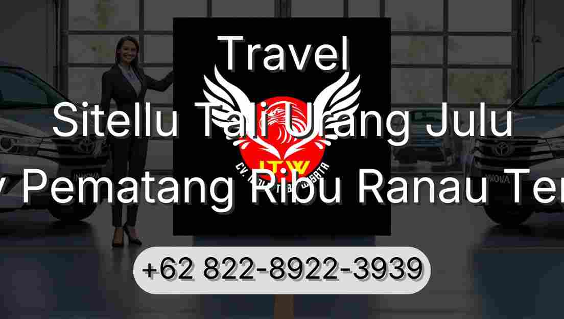 Travel Sitellu Tali Urang Julu Buay Pematang Ribu Ranau Tengah