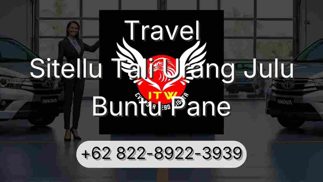 Travel Sitellu Tali Urang Julu Buntu Pane