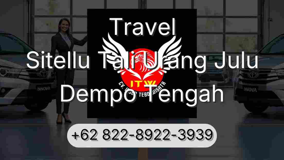 Travel Sitellu Tali Urang Julu Dempo Tengah