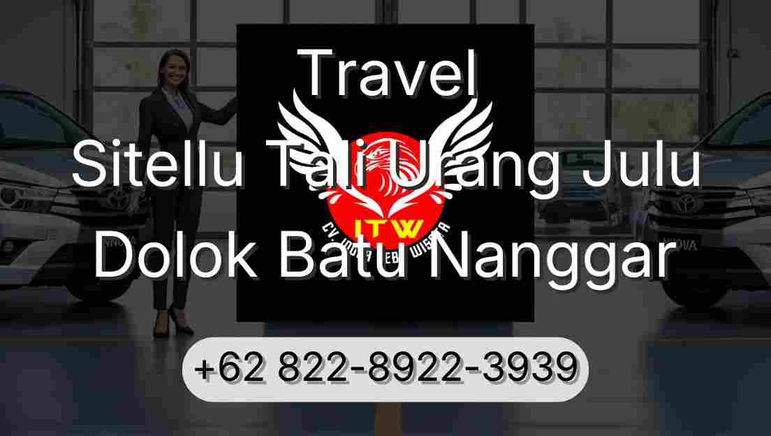 Travel Sitellu Tali Urang Julu Dolok Batu Nanggar