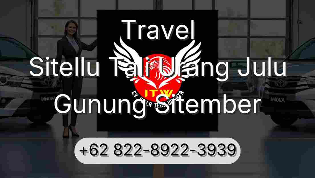 Travel Sitellu Tali Urang Julu Gunung Sitember