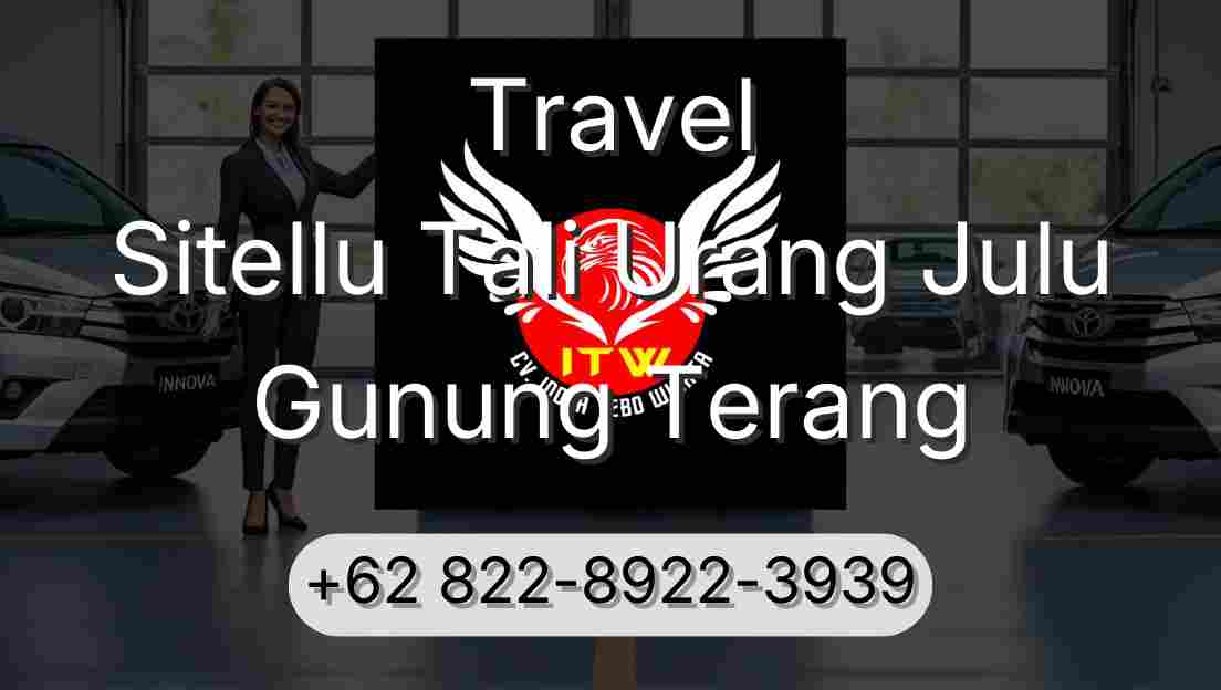 Travel Sitellu Tali Urang Julu Gunung Terang