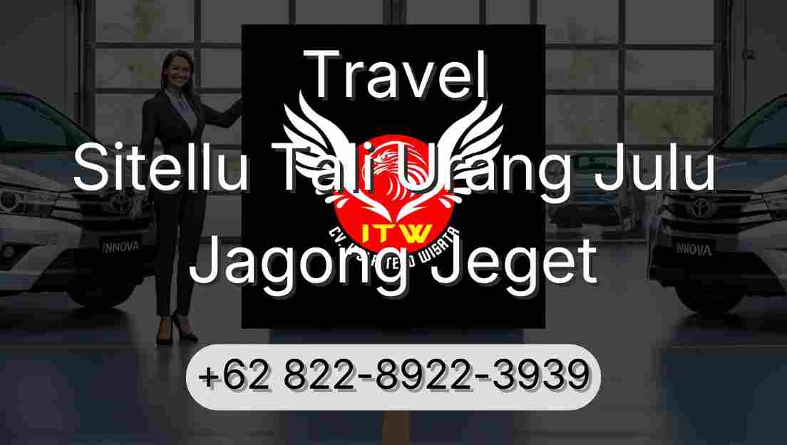 Travel Sitellu Tali Urang Julu Jagong Jeget