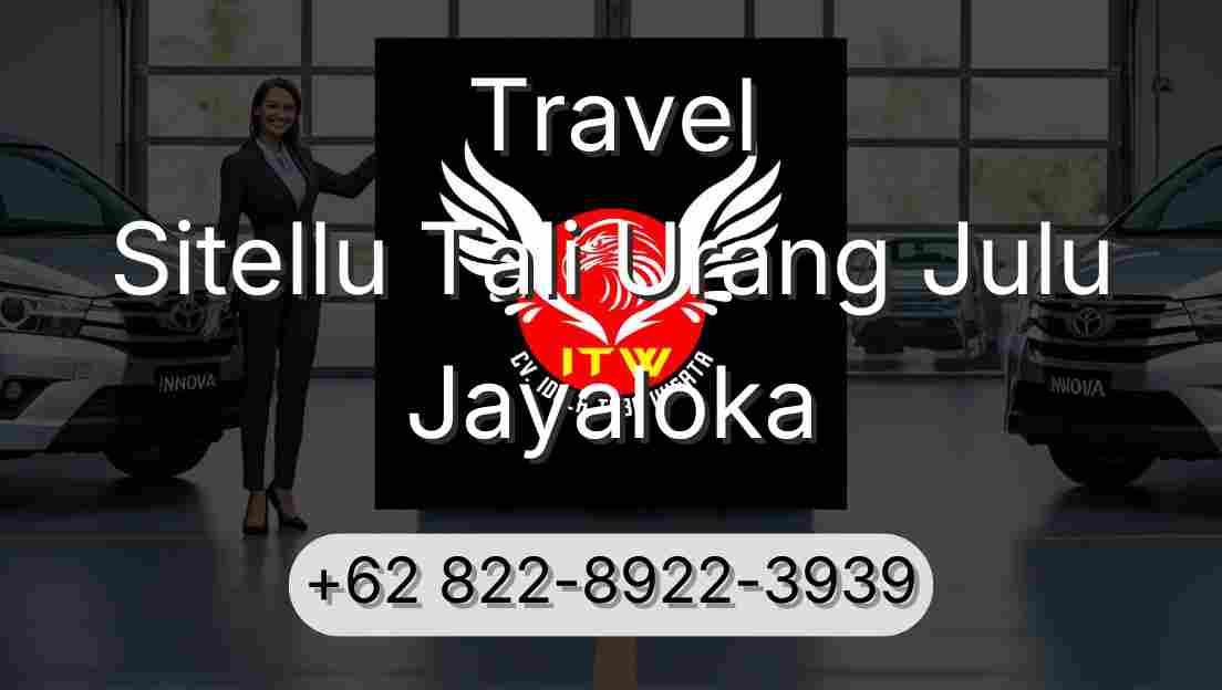 Travel Sitellu Tali Urang Julu Jayaloka
