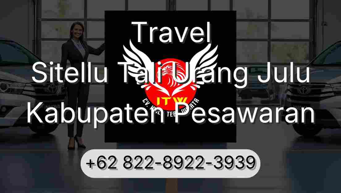 Travel Sitellu Tali Urang Julu Kabupaten Pesawaran