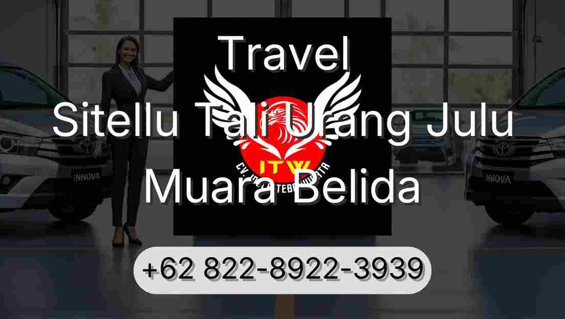 Travel Sitellu Tali Urang Julu Muara Belida