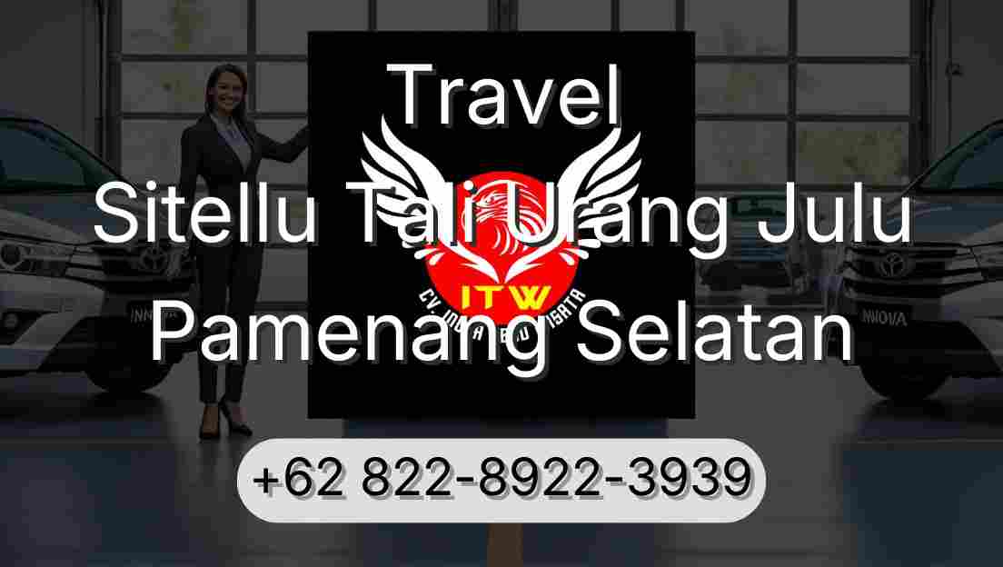 Travel Sitellu Tali Urang Julu Pamenang Selatan