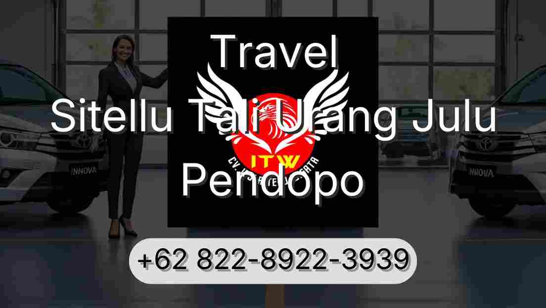 Travel Sitellu Tali Urang Julu Pendopo