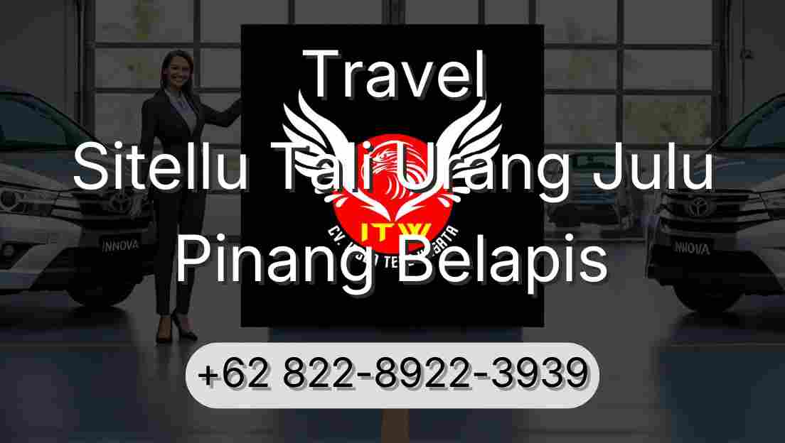 Travel Sitellu Tali Urang Julu Pinang Belapis