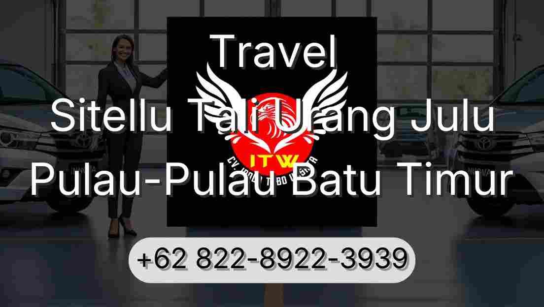 Travel Sitellu Tali Urang Julu Pulau-Pulau Batu Timur