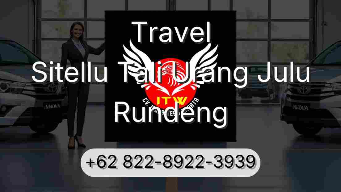 Travel Sitellu Tali Urang Julu Rundeng