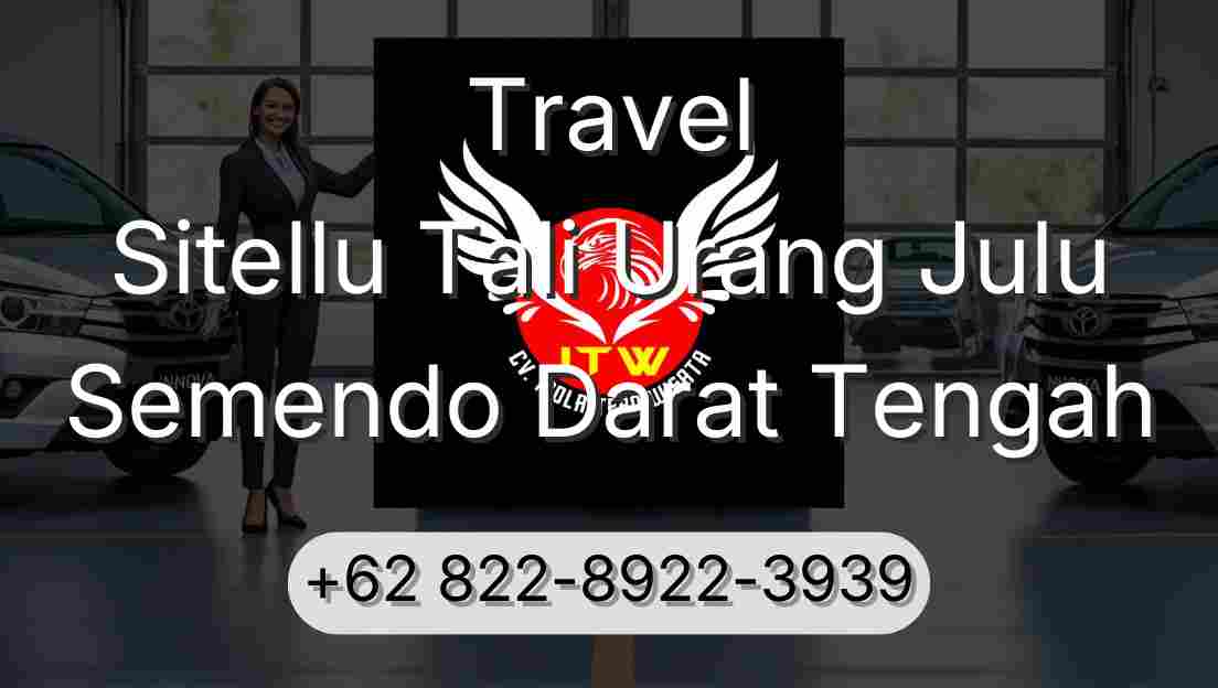 Travel Sitellu Tali Urang Julu Semendo Darat Tengah