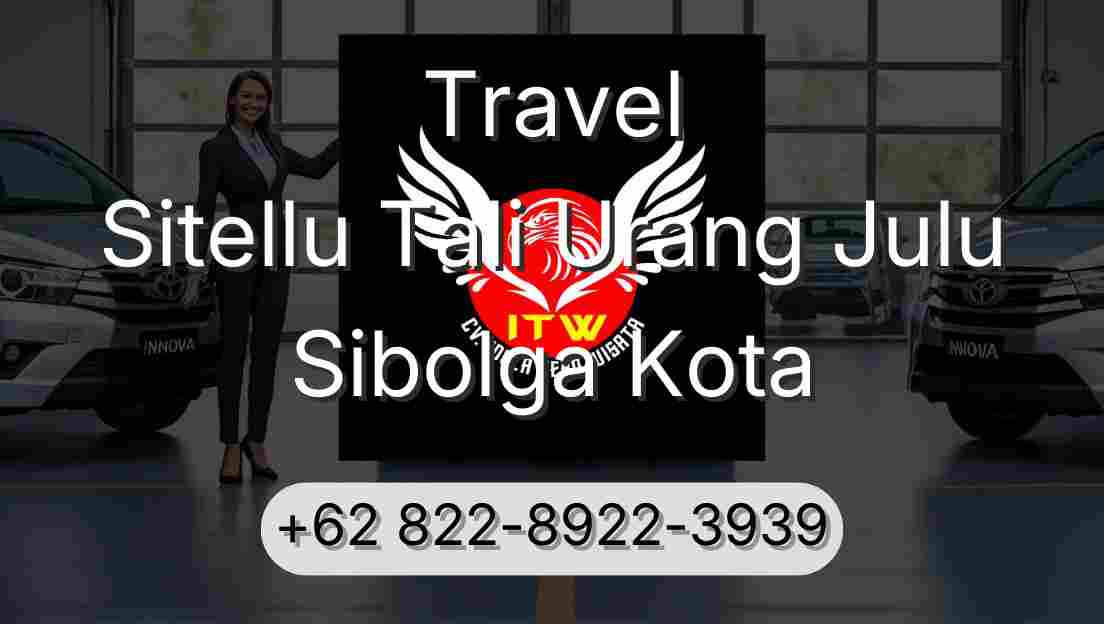 Travel Sitellu Tali Urang Julu Sibolga Kota