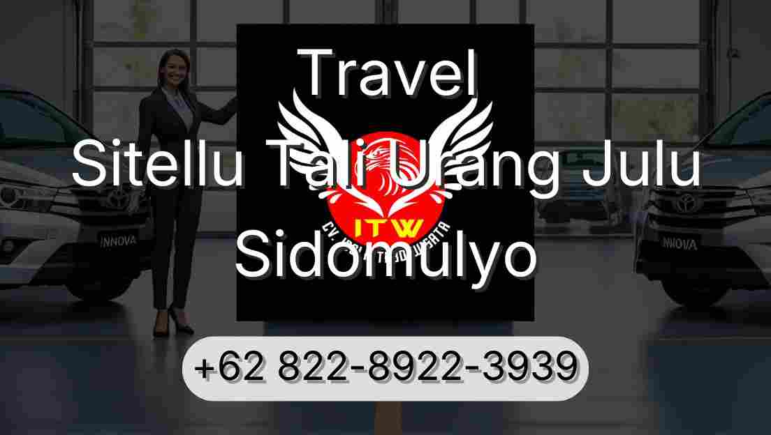 Travel Sitellu Tali Urang Julu Sidomulyo