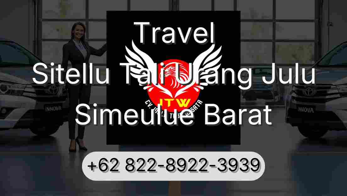 Travel Sitellu Tali Urang Julu Simeulue Barat