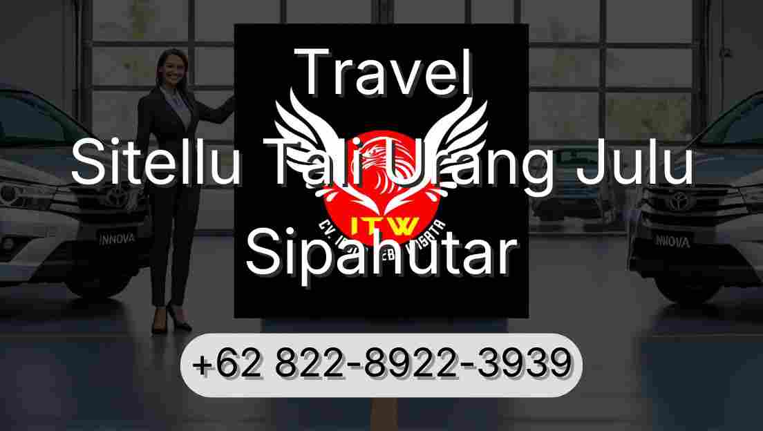 Travel Sitellu Tali Urang Julu Sipahutar