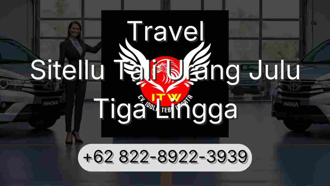 Travel Sitellu Tali Urang Julu Tiga Lingga