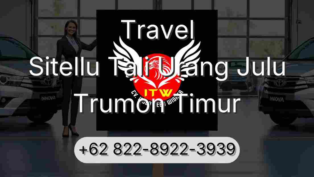 Travel Sitellu Tali Urang Julu Trumon Timur