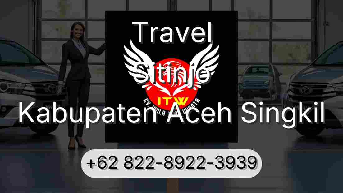 Travel Sitinjo Kabupaten Aceh Singkil