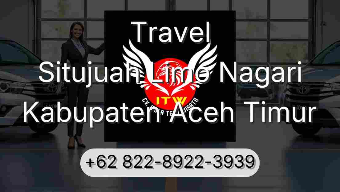 Travel Situjuah Limo Nagari Kabupaten Aceh Timur