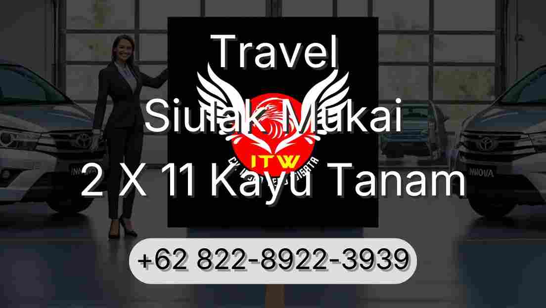 Travel Siulak Mukai 2 X 11 Kayu Tanam
