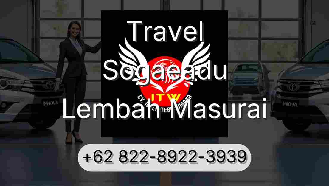 Travel Sogaeadu Lembah Masurai