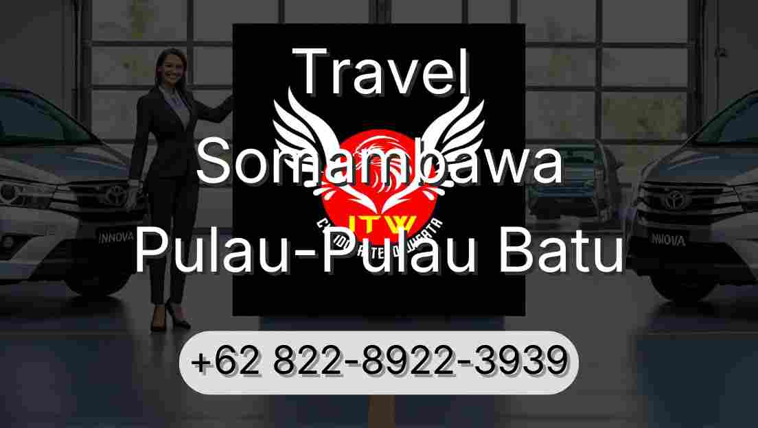 Travel Somambawa Pulau-Pulau Batu