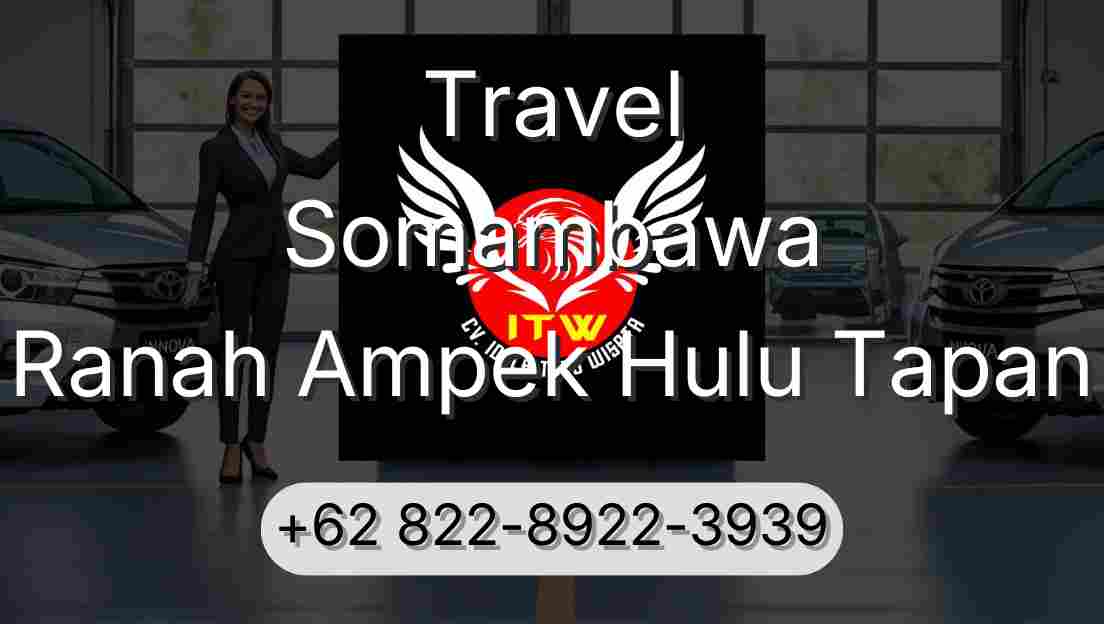 Travel Somambawa Ranah Ampek Hulu Tapan