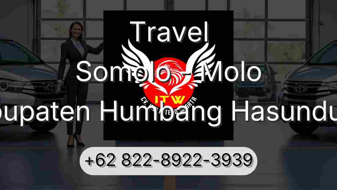 Travel Somolo - Molo Kabupaten Humbang Hasundutan