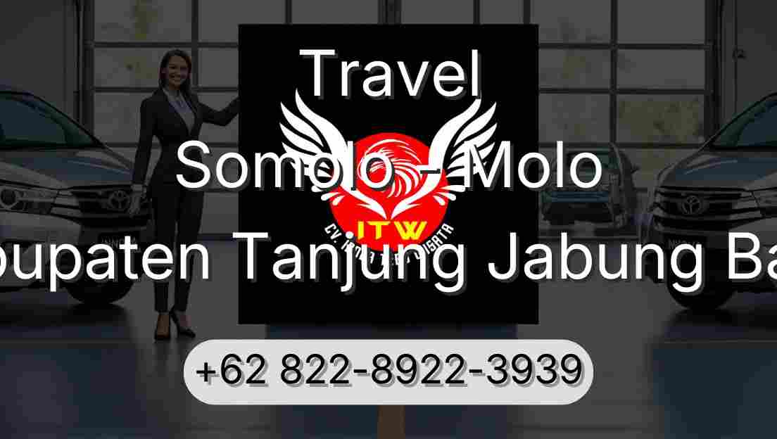 Travel Somolo - Molo Kabupaten Tanjung Jabung Barat