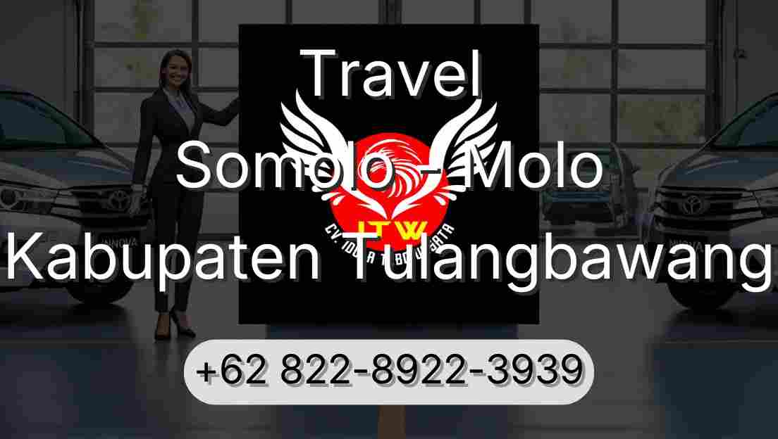 Travel Somolo - Molo Kabupaten Tulangbawang