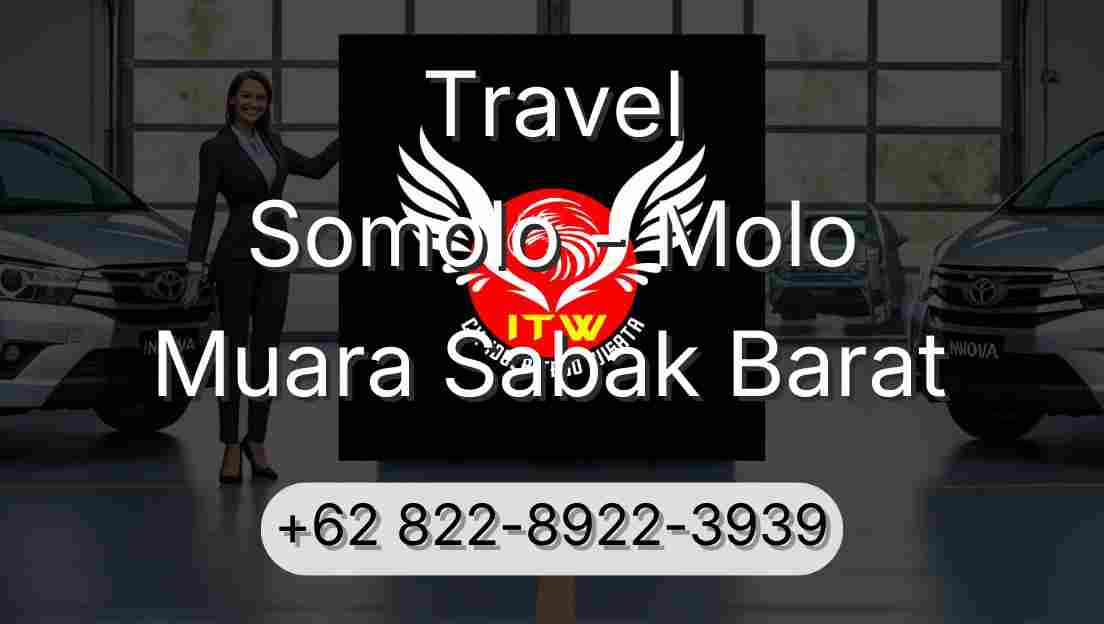 Travel Somolo - Molo Muara Sabak Barat